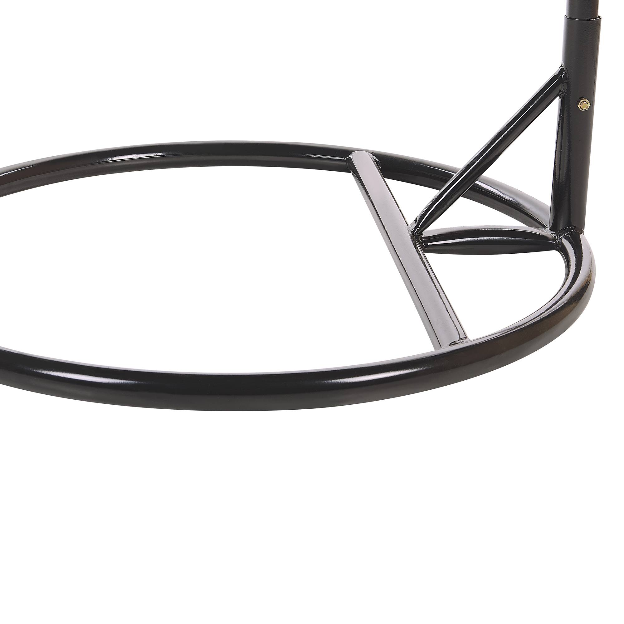 Beliani - Chaise porte-à-faux Polyrotin Gris PINETO - 80x97x199- Beliani - Image 8