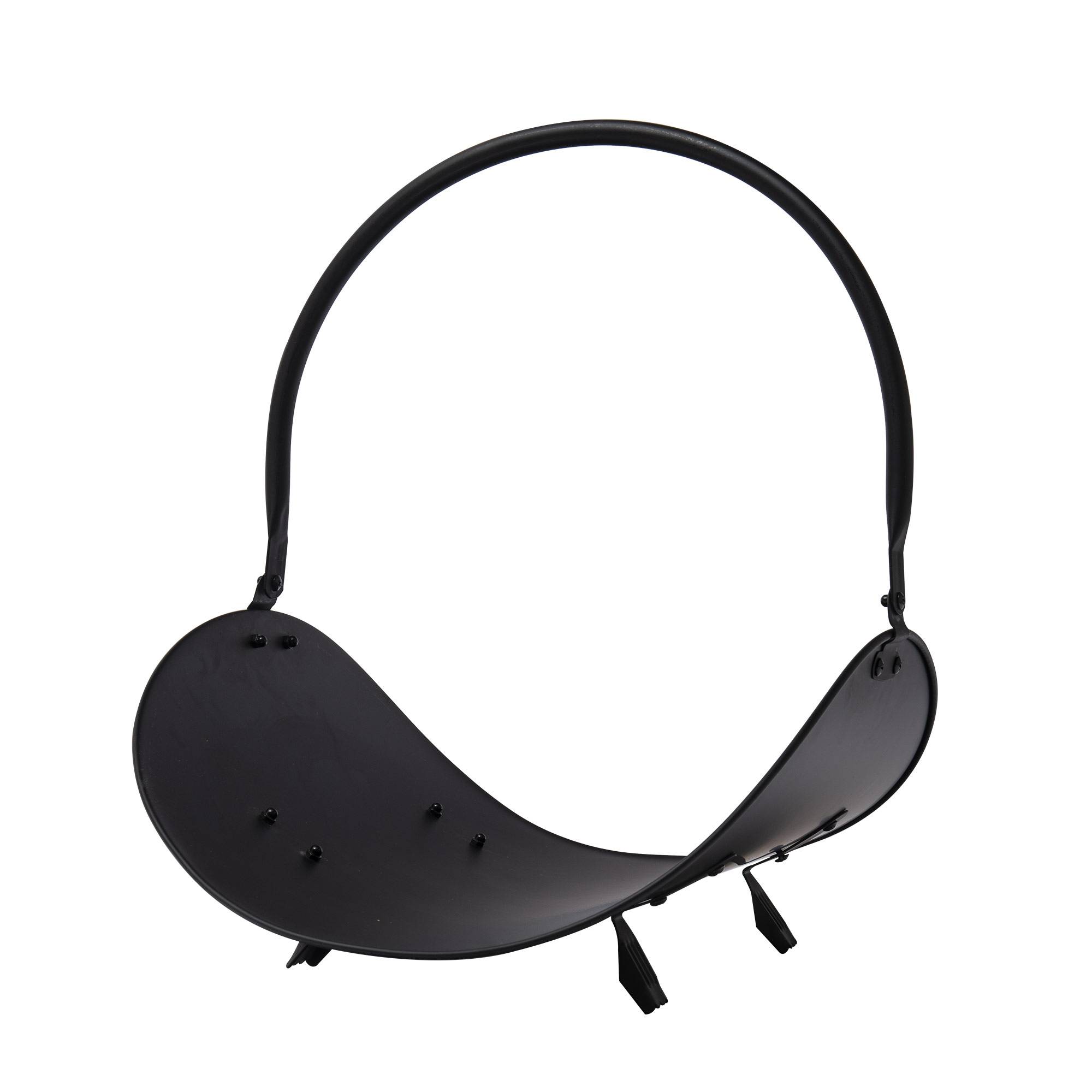 WERKA PRO - Range bûches en  acier noir WERKA PRO  48cm - Image 3