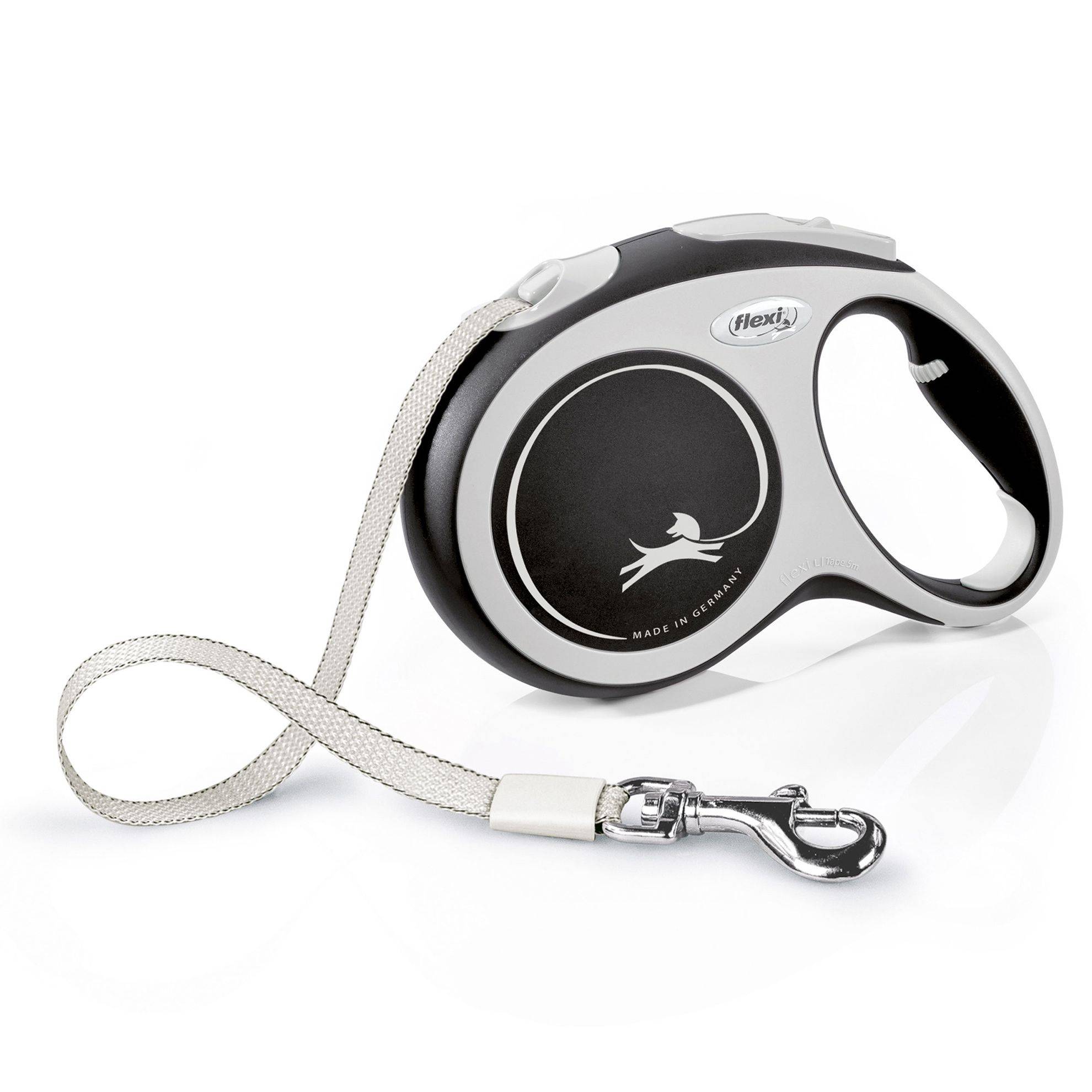 Flexi - Flexi New Comfort Noir sangle 5m : S FLEXI - Image 1