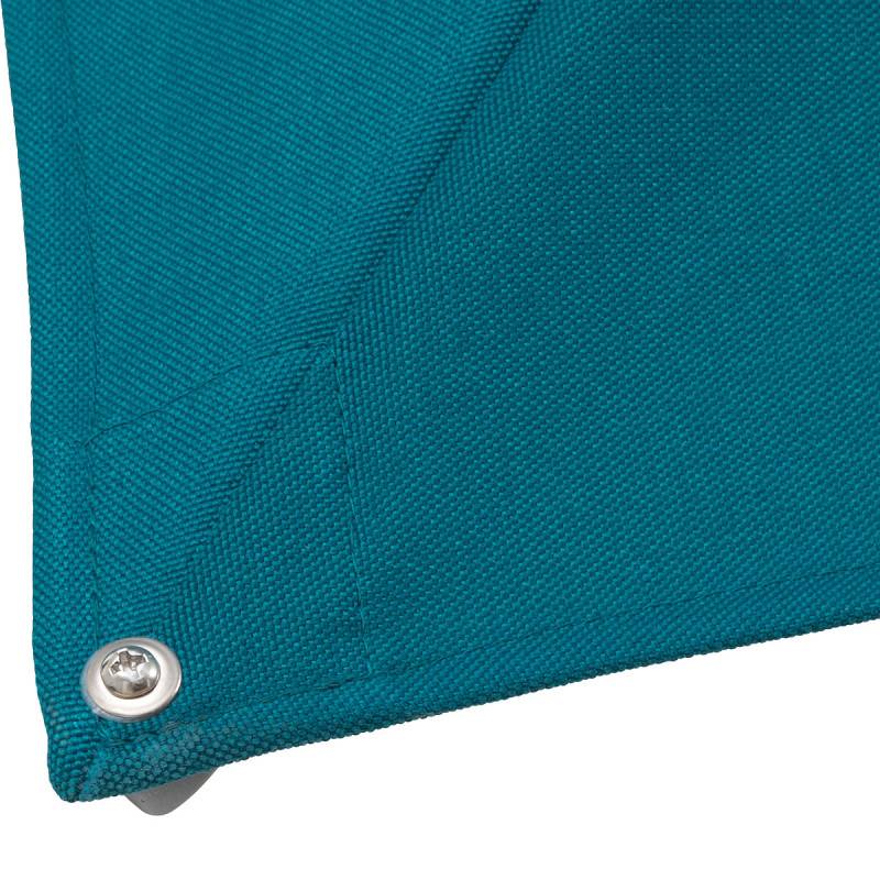 Hesperide - Parasol déporté "Melhia" bleu canard 3x3m Hespéride - Image 7