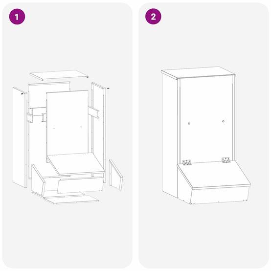 Distributeur Porcs Métal 20kg Automatique Robuste Vert Olive - ComfortXL Outdoor Living - Image 5