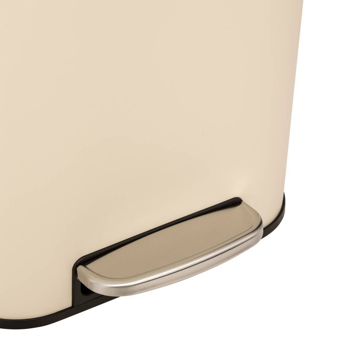 Poubelle "Delta" en métal beige 30L - 5five - Image 4