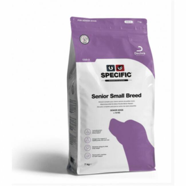 Croquettes Specific pour chiens CGD-S Senior Small breed Sac 7 kg