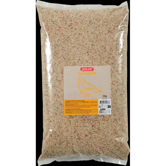 Zolux - Graines pour oiseaux exotiques sac de 3 kg pour oiseaux - Image 3