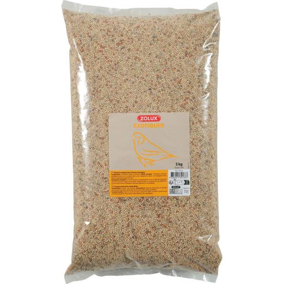 Zolux - Graines pour oiseaux exotiques sac de 3 kg pour oiseaux - Image 1