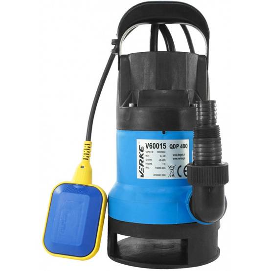 Importdistrib - Pompe submersible vide cave Eaux propre Sales 400 W avec flotteur - Image 1