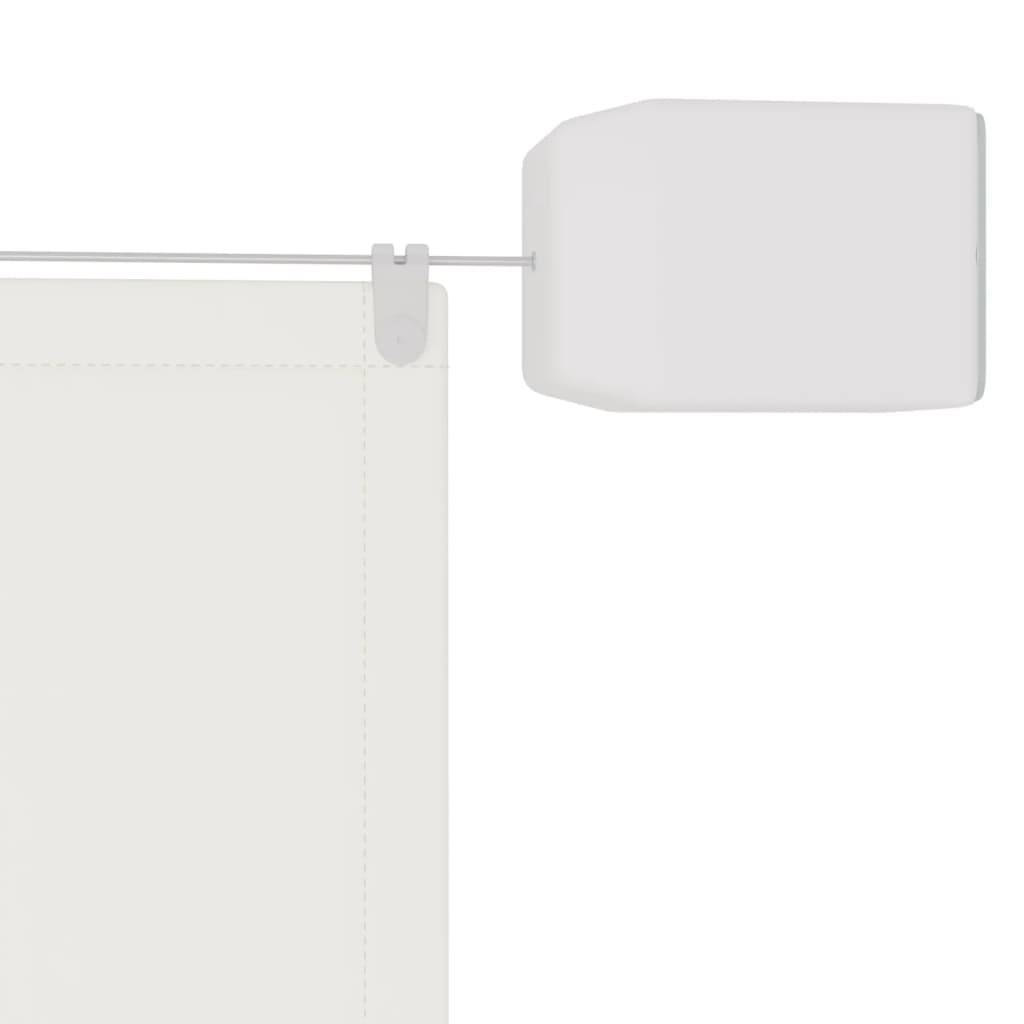 Helloshop26 - Auvent vertical 180x1000 cm tissu oxford blanc - Image 4