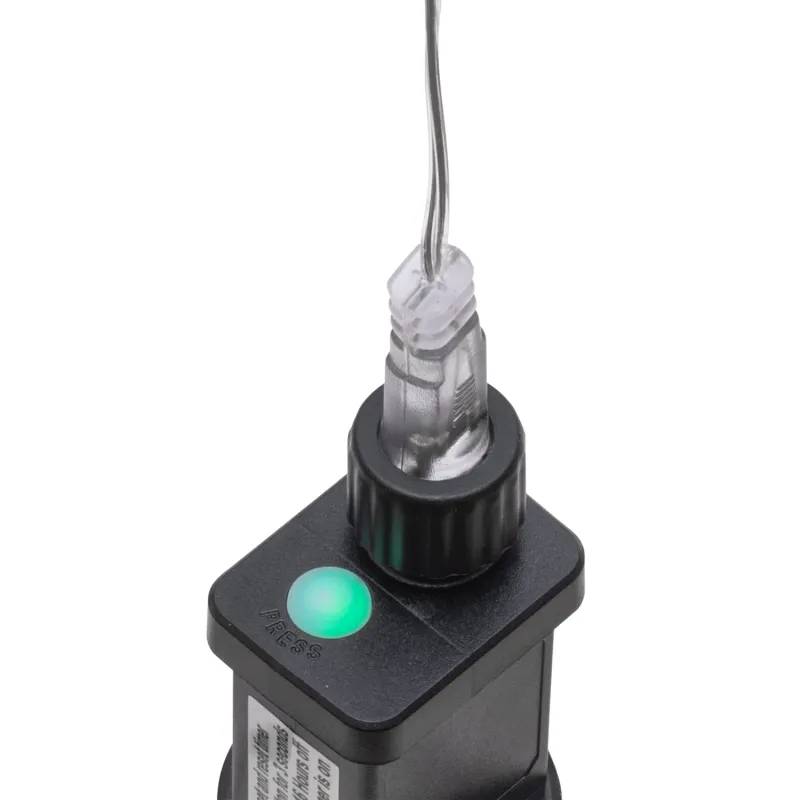 Lotti - Guirlande BOA Festoon 20m 1600 MicroLED Blanc Chaud & RGB MultiFLASH IP44 Timer - Lotti - Image 9