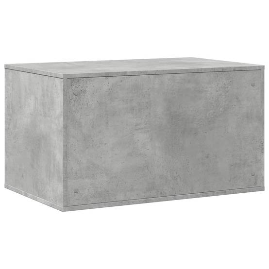 Meuble de bac à litière pour chat bois d'ingénierie gris béton 80 x 50 x 45 cm - PANGIVO - Image 7