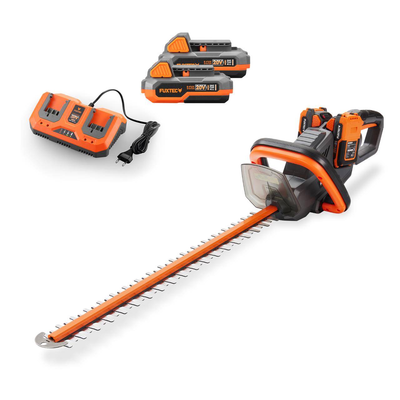 FUXTEC - Taille-haie sans fil 40 V lame 61 cm FX-E2HSSET FUXTEC - Image 1