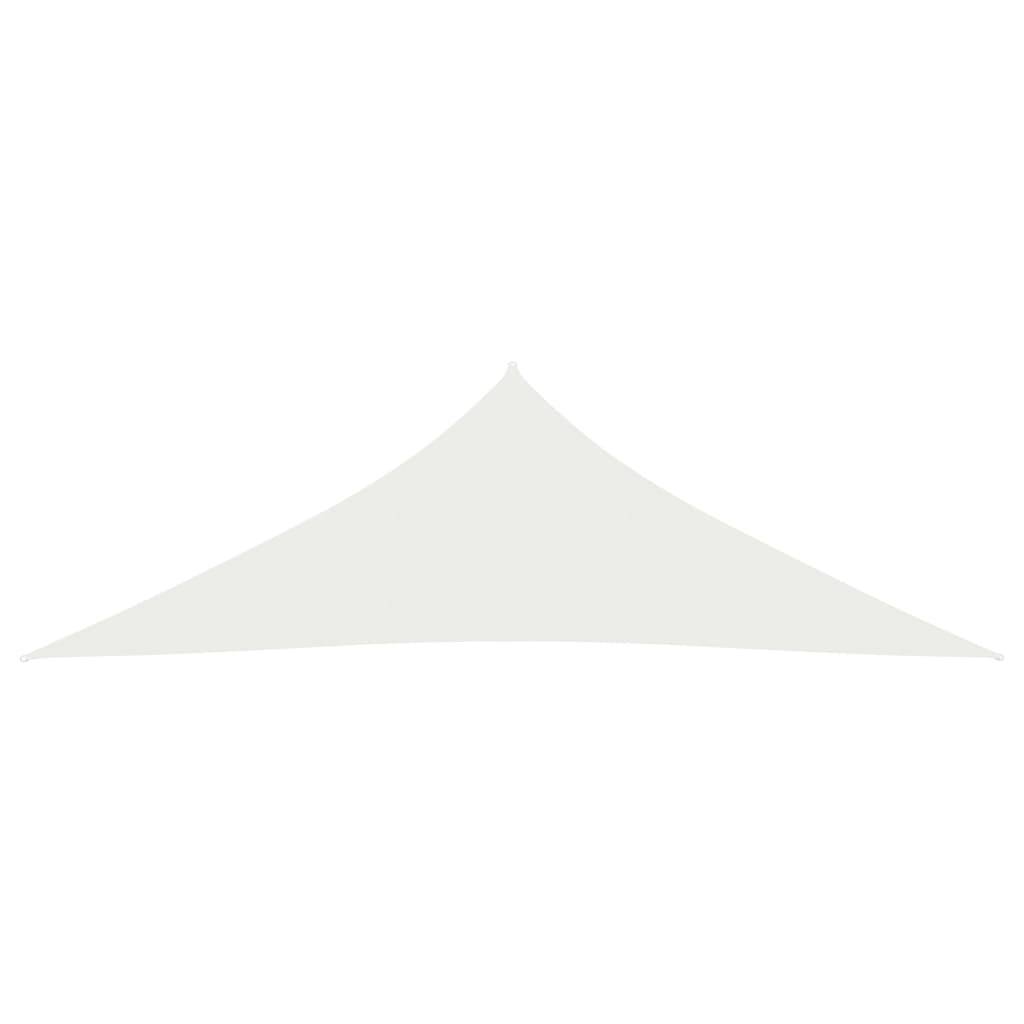 Helloshop26 - Voile toile d'ombrage parasol 160 g/m² PEHD 5 x 5 x 6 m blanc - Image 2