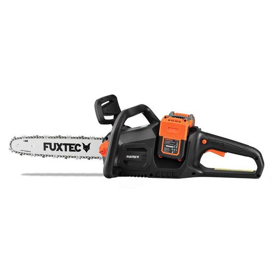 Tronçonneuse batterie sans fil 2x20V - FUXTEC FX-E2KSSET - longueur de coupe 35cm, batteries & double chargeur - Image 5