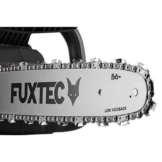Tronçonneuse batterie sans fil 2x20V - FUXTEC FX-E2KSSET - longueur de coupe 35cm, batteries & double chargeur - Image 3