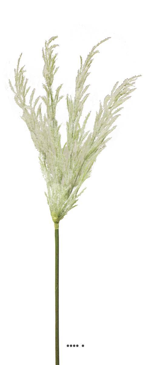 Herbe des prairies artificielle en piquet, H 99 cm Crème - BEST - couleur: Crème - Image 2