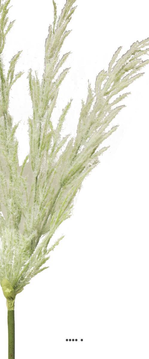 Herbe des prairies artificielle en piquet, H 99 cm Crème - BEST - couleur: Crème - Image 3