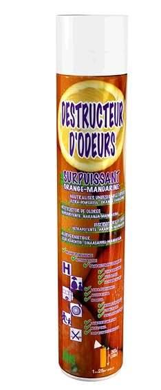 Désodorisant Concentré Surpuissant Spray 750ml - Lot de 2 Colis de 12 - Sico