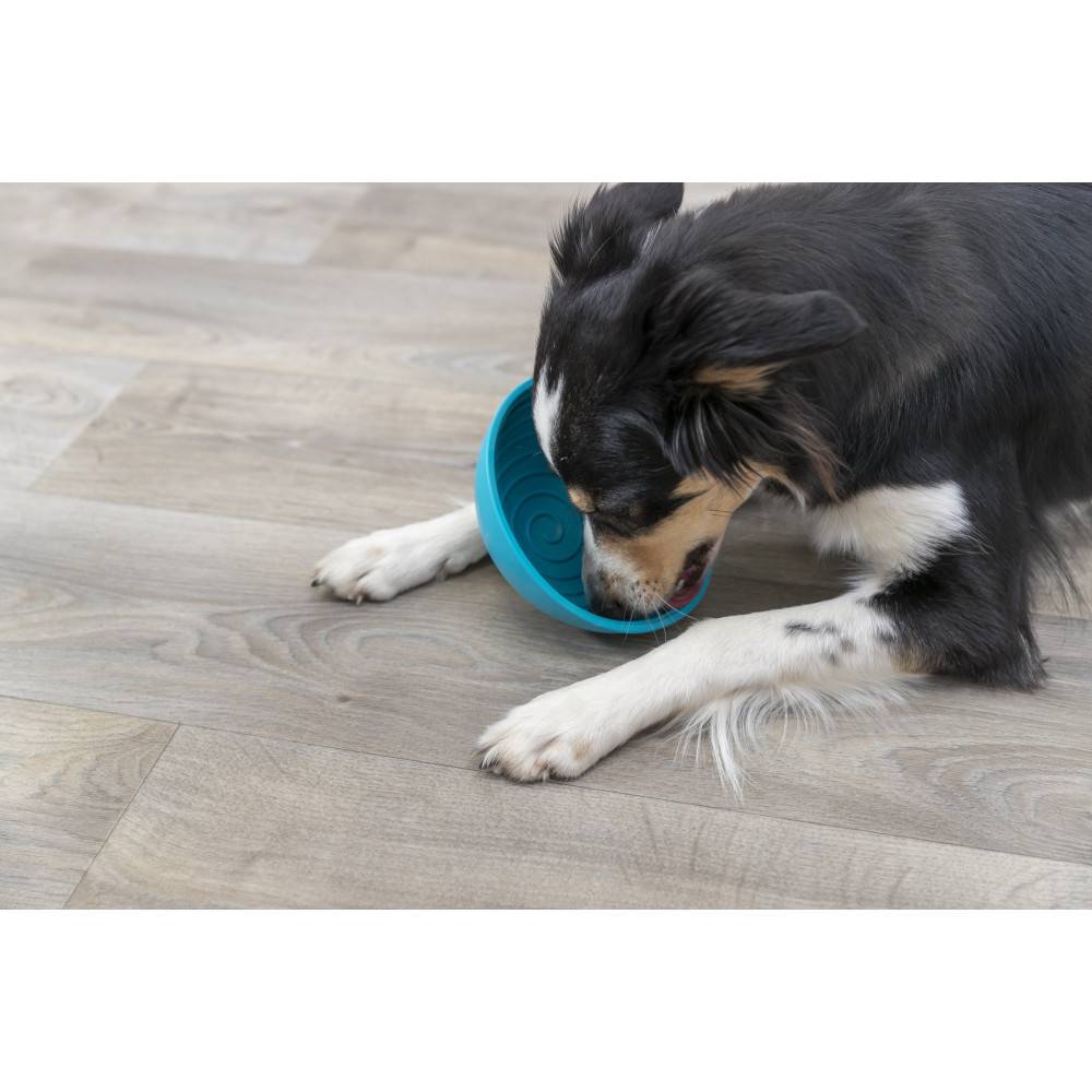 Trixie - Bol à lécher en silicone bleu 16 cm pour chien - Image 5