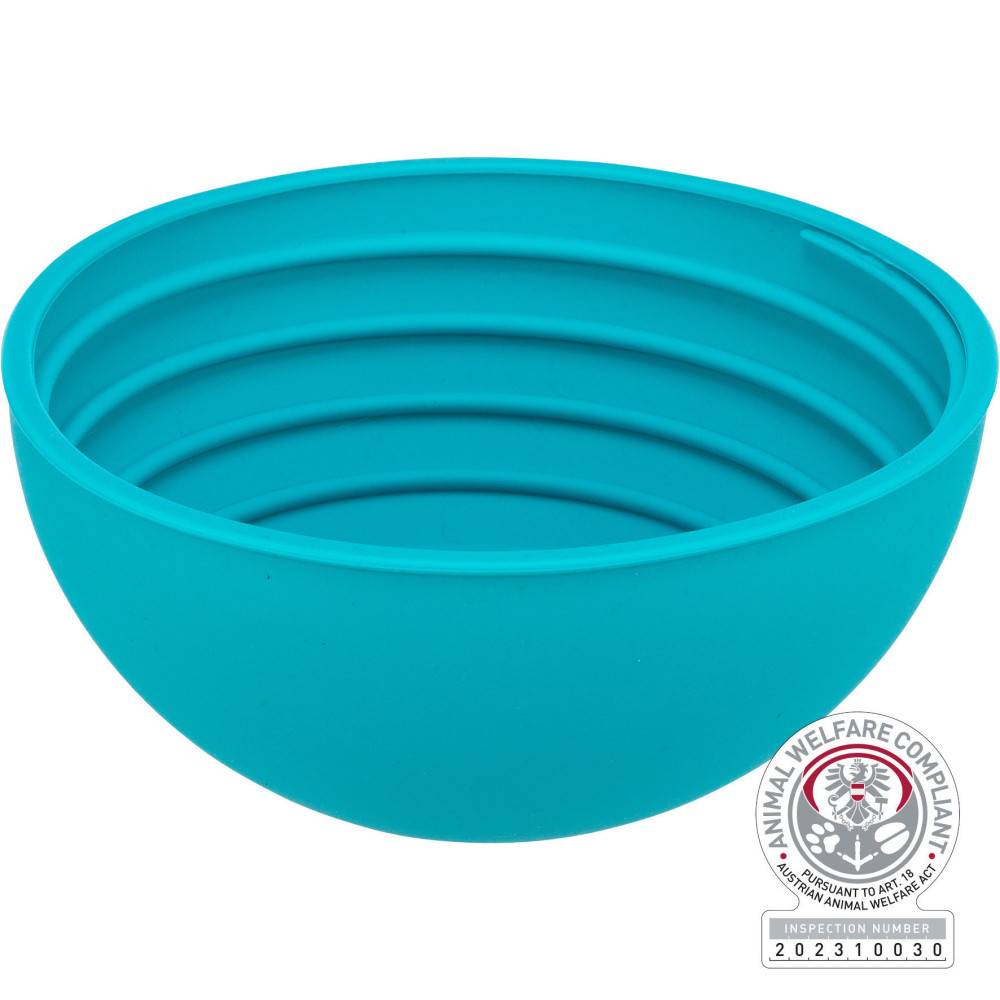 Trixie - Bol à lécher en silicone bleu 16 cm pour chien - Image 2