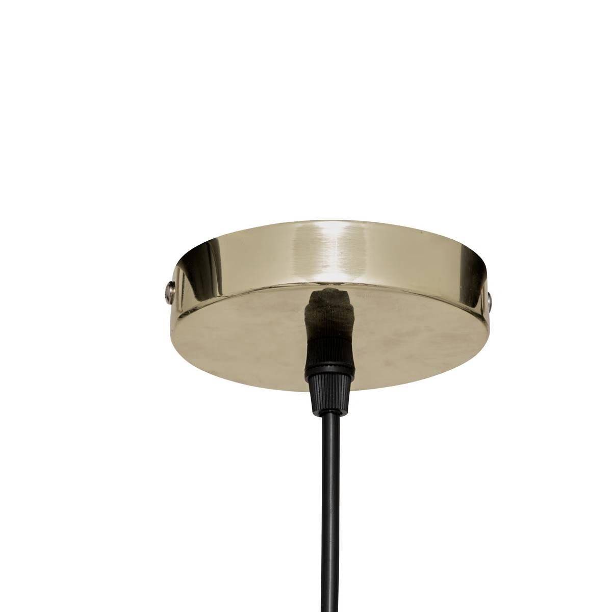 Lampe Suspension en Verre "Phylas" 37cm Transparent - Image 3
