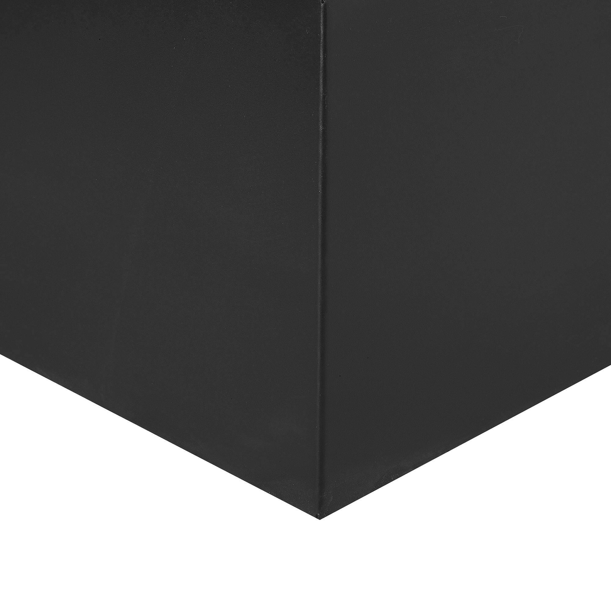 Beliani - Braséro en bois Acier Noir YATE - Beliani - Image 8