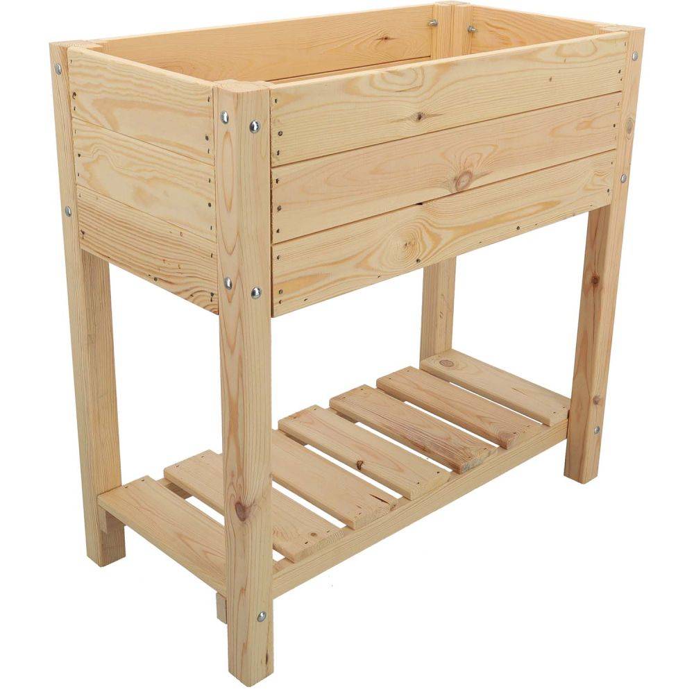 Esschert Design - Carré potager S bois naturel 79 x 41 cm - Esschert Design - Image 4