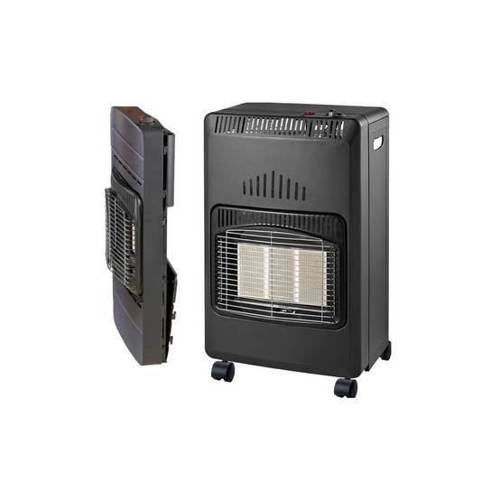 Poele à gaz Infrarouge 4200W Nova Chauffage d'appoint Piezo Volume 120 m3 Pliable NIKLAS - Image 1
