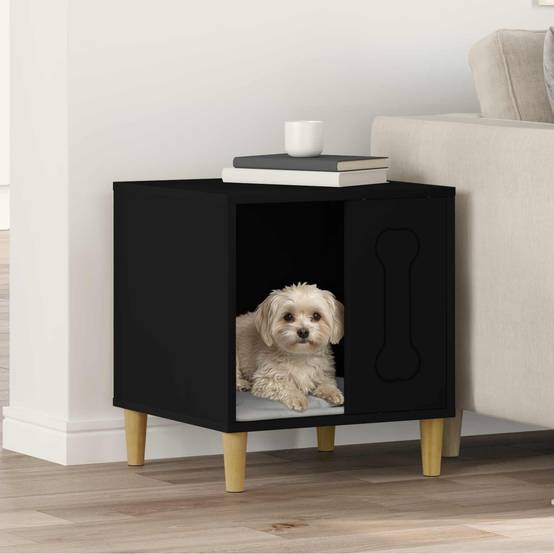 Niche plastique bois noir 44 x 42 x 49 cm - Prolenta premium p334.3 - Image 2