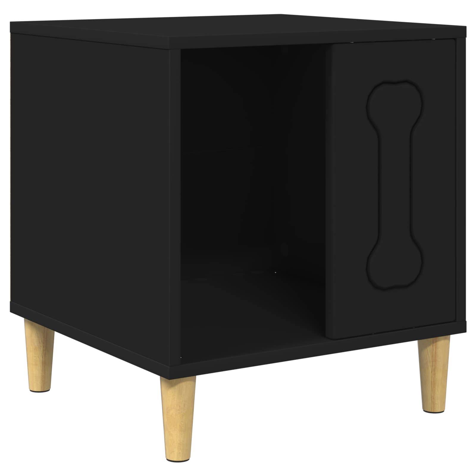 Niche plastique bois noir 44 x 42 x 49 cm - Prolenta premium p334.3 - Image 1