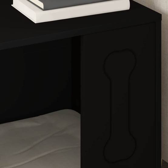 Niche plastique bois noir 44 x 42 x 49 cm - Prolenta premium p334.3 - Image 4