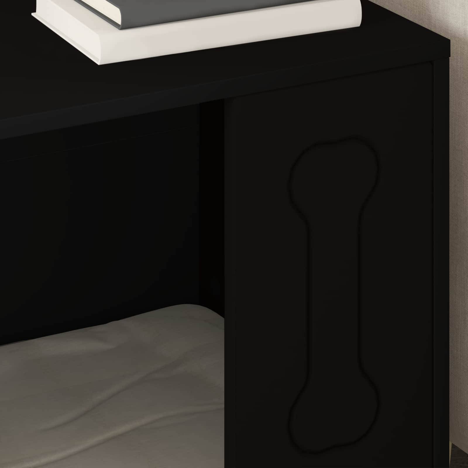 Niche plastique bois noir  44 x 42 x 49 cm  - Prolenta premium p334.3 - Image 4