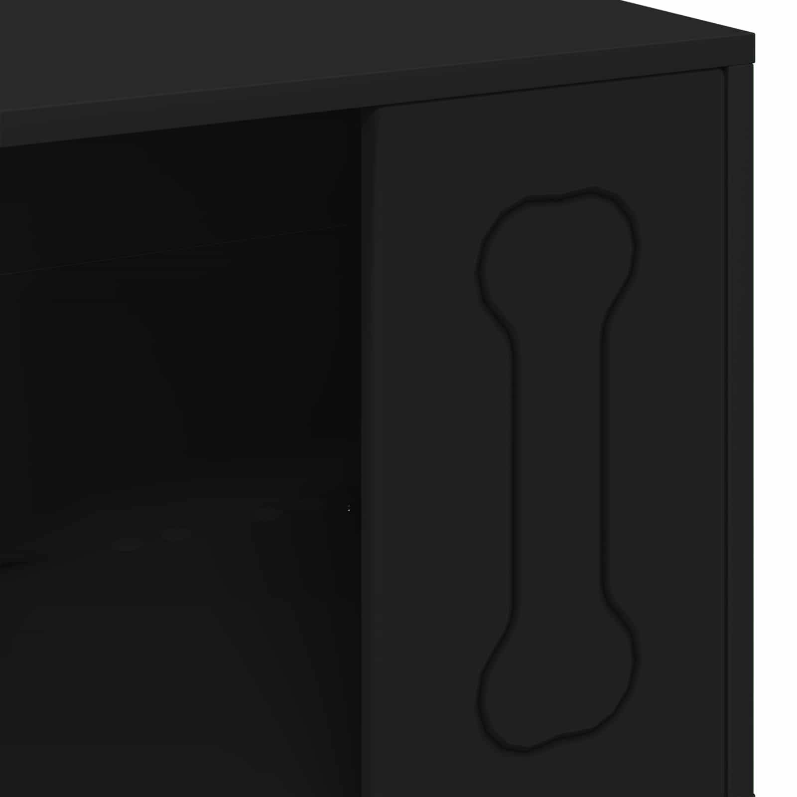 Niche plastique bois noir  44 x 42 x 49 cm  - Prolenta premium p334.3 - Image 8