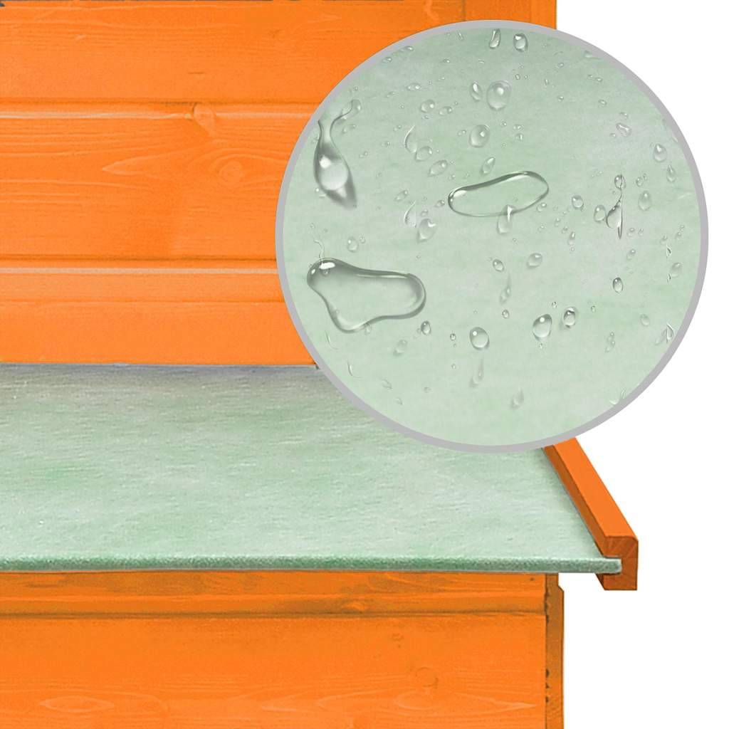Vidaxl - Poulailler Bois de pin massif et sapin 170x81x110 cm vidaXL 170644 - Image 4