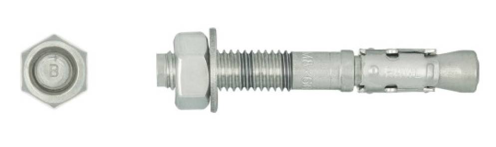 Goujons d'ancrage inox A4 pour béton non fissuré 10X95 boîte de 50 - RAWL - R-XPTIIA4-10095/15 - Image 1