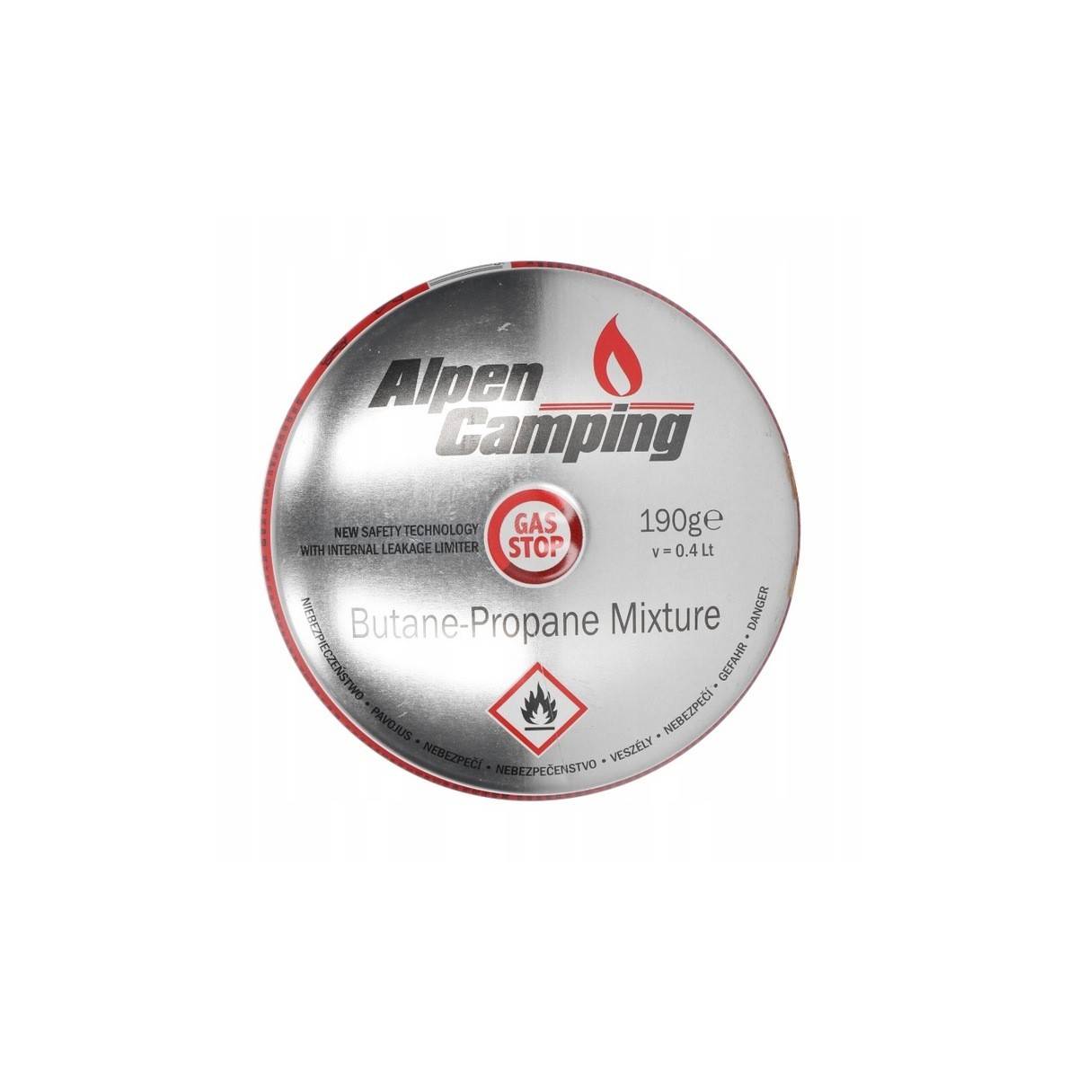 ALPEN - Pack 36 cartouches gaz 190g Butane Propane perçable sécurité stop-gaz - Image 5