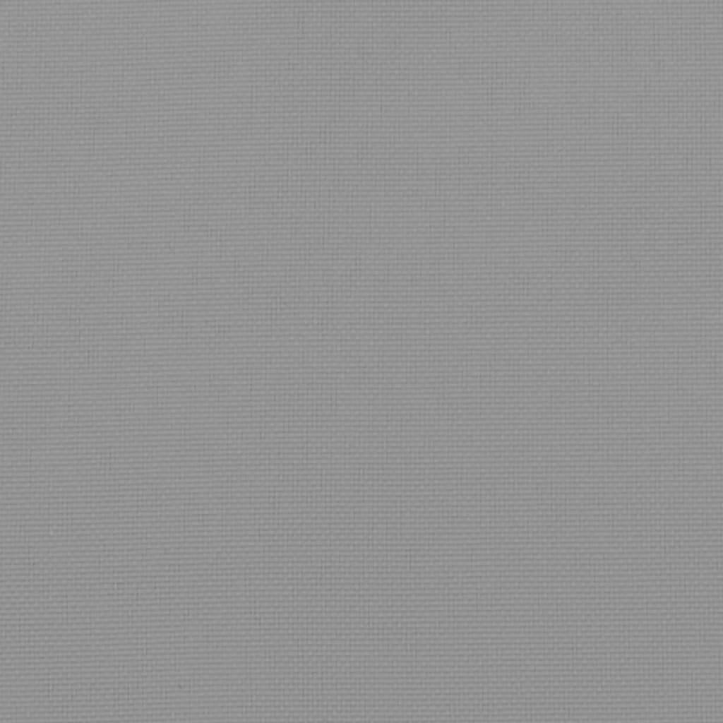 Lot de 2 Galettes de Chaise Tissu Oxford Imperméables avec Lacets pour Cuisine Jardin Gris 40x40cm – ComfortXL Outdoor Living - Image 7