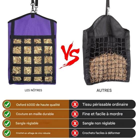 Sacs à foin pour chevaux, chèvres, moutons et ânes DtopbuyAge - Image 3