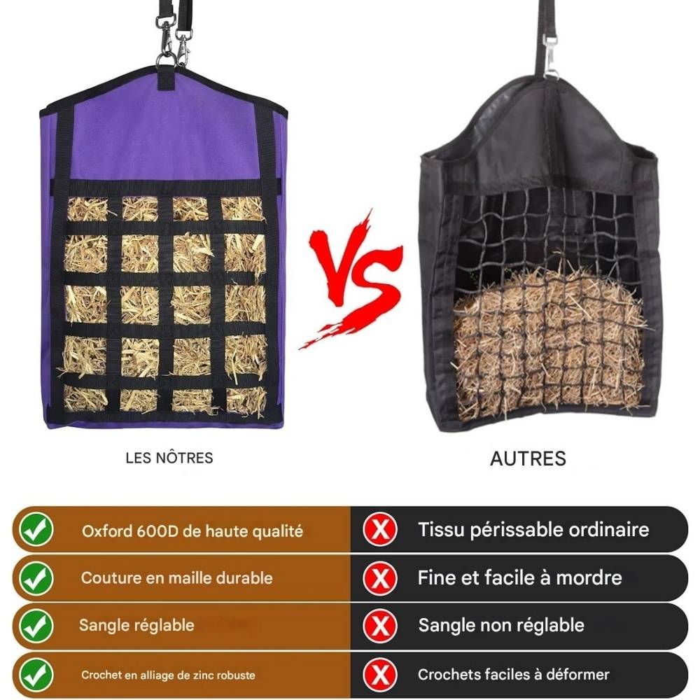 Sacs à foin pour chevaux, chèvres, moutons et ânes DtopbuyAge - Image 3