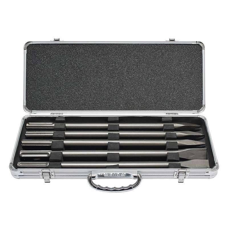 Coffret de 3 pointes et 2 burins 400 mm MAKITA D-42472 à emmanchement SDS-Max Makita - Image 1