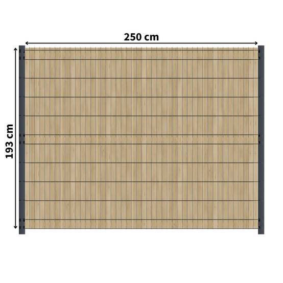 Kit Occultation Bois - L2,5 x H1,93m - Epicea - Autoclave - Protege Contre Insecte & Champignons - Pose Facile et Rapide - Image 1