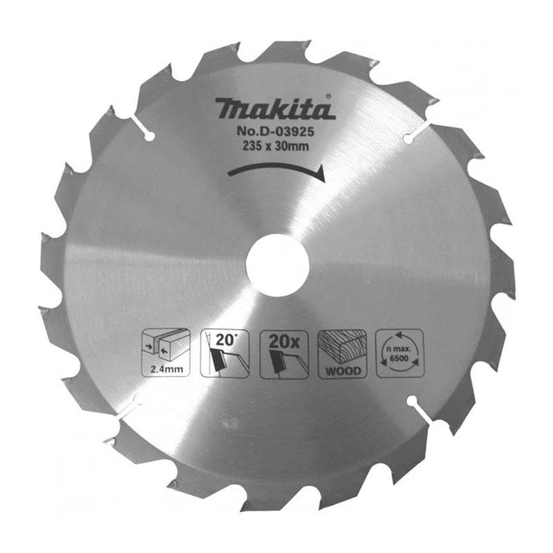 Makita - Lames carbure bois standard, pour scies circulaires MAKITA - taille Ø 335 mm x 60 Dents - MAKITA ACCESSOIRES - Image 1