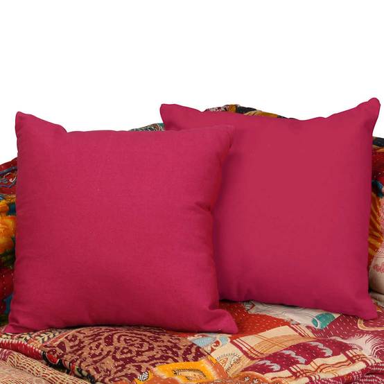 Pouf modulaire 4 places tissu coton multicolore 200 x 132 x 58 cm - PANGIVO - Image 7