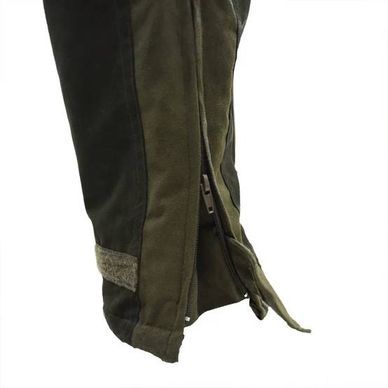 Salopette Grand Nord polyester polaire kaki marron Percussion - Image 4