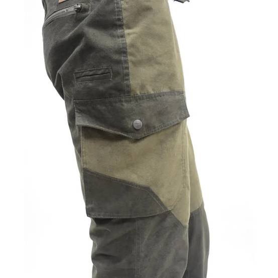 Salopette Grand Nord polyester polaire kaki marron Percussion - Image 2