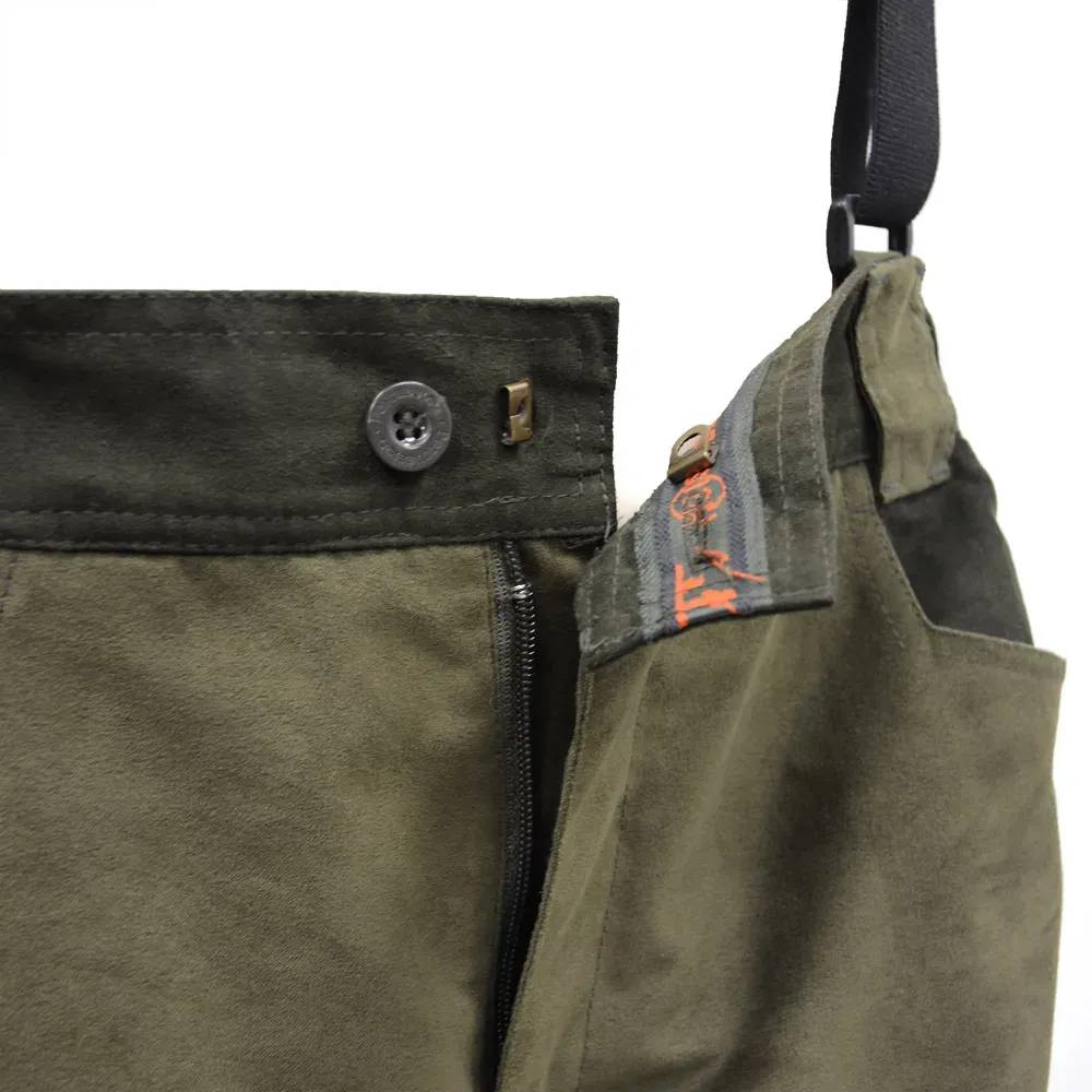 Salopette Grand Nord polyester polaire kaki marron Percussion - Image 5
