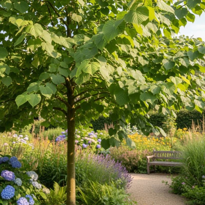 Tilleul à grandes feuilles, Tilia - Pot de 15L - Tige 12/14 - Haut. 150/175 cm - Image 2