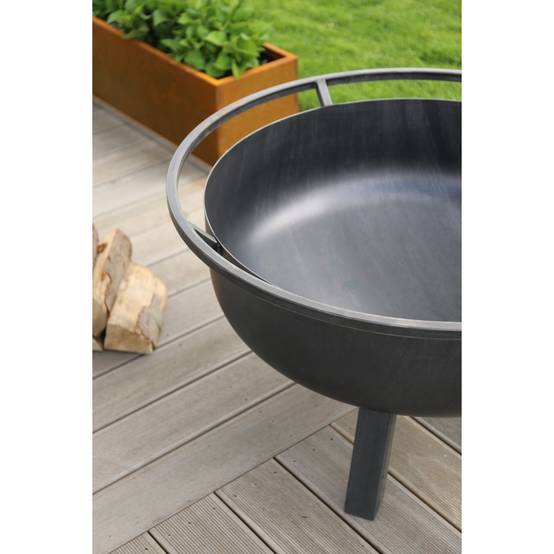 Braséro de jardin XXL PORTO en acier de 80cm de diamètre avec finition de haute qualité - Image 3
