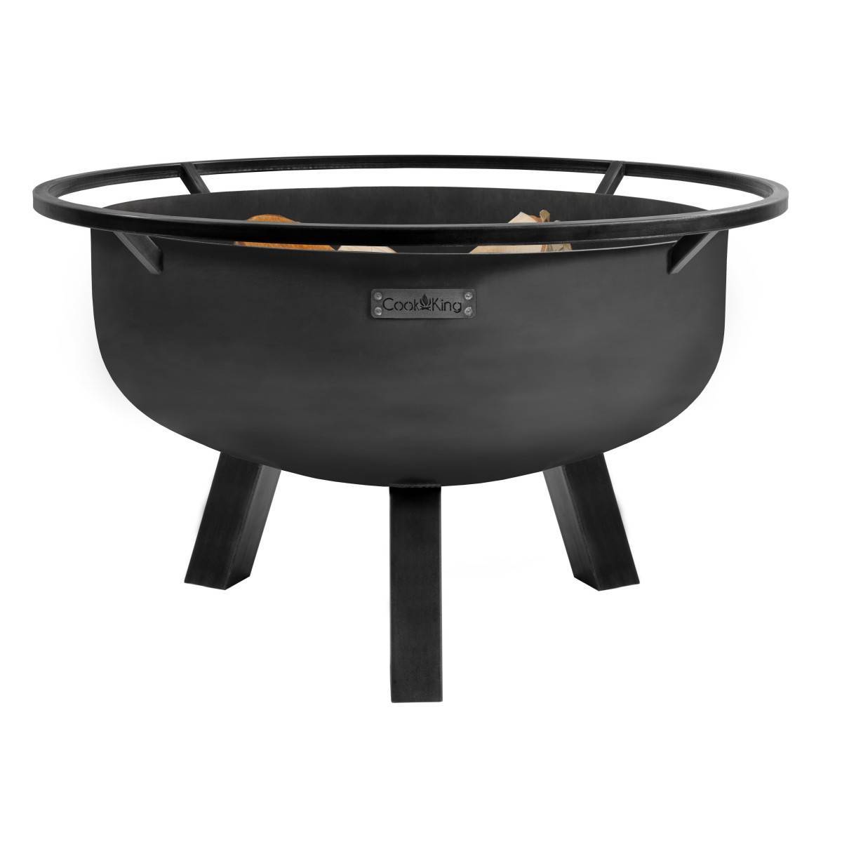 Braséro de jardin XXL PORTO en acier de 80cm de diamètre avec finition de haute qualité - Image 1