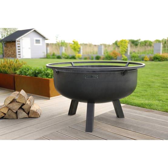Braséro de jardin XXL PORTO en acier de 80cm de diamètre avec finition de haute qualité - Image 2