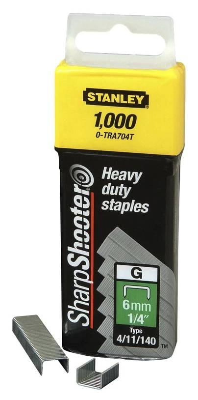 stanley - Agrafes 8 mm type G boîte de 5000 - STANLEY - 1-TRA705-5T