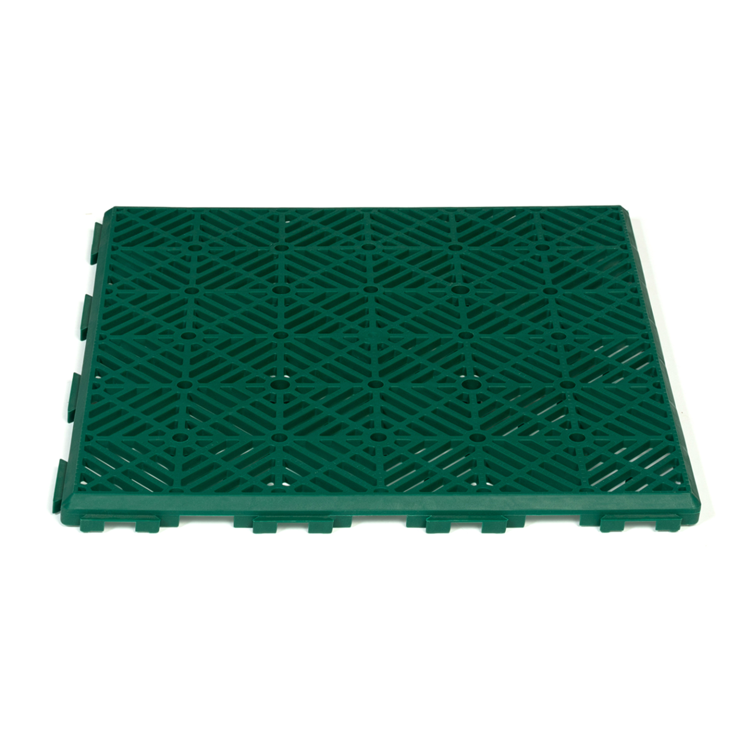 Lot de 10 dalles caillebotis de jardin vert 29.5x29.5 CM - Image 8